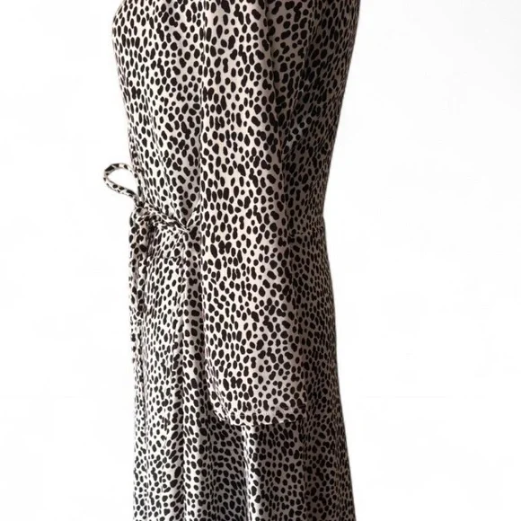 Banana Republic Black and White Animal Print Dress - Picture 4 of 10